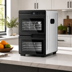 Practical 12-Tray Food Dehydrator for Home Use