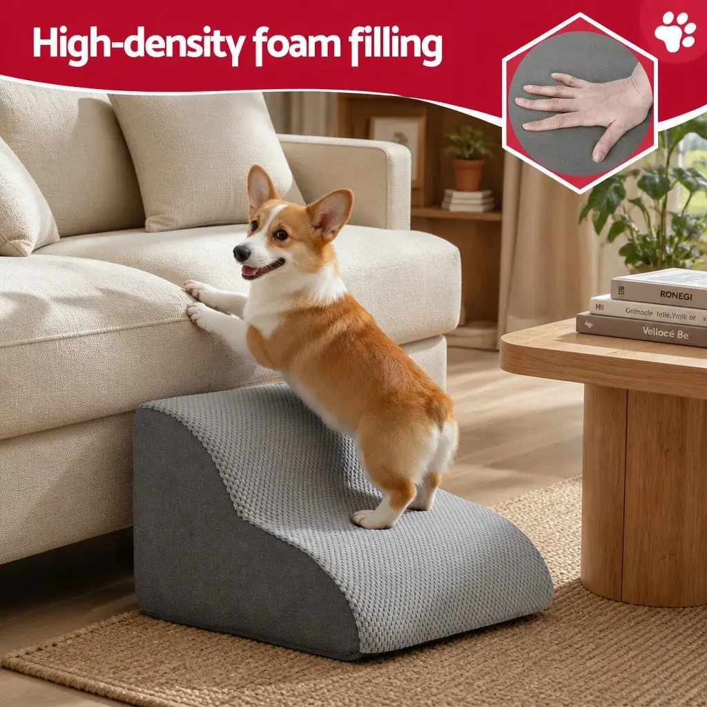 2-Step Dog Ramp Fits Perfectly at Home