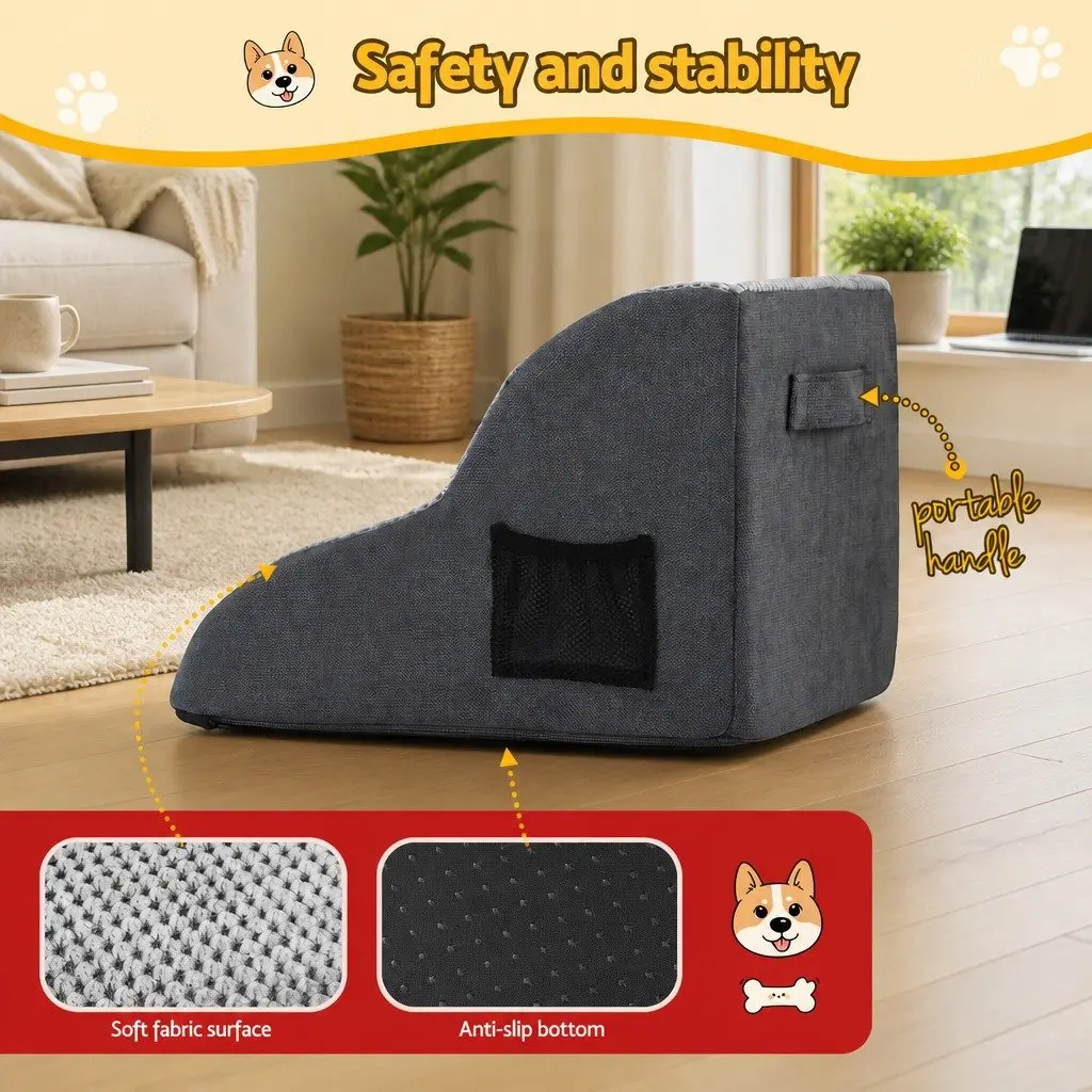 2-Step Dog Ramp Fits Perfectly at Home