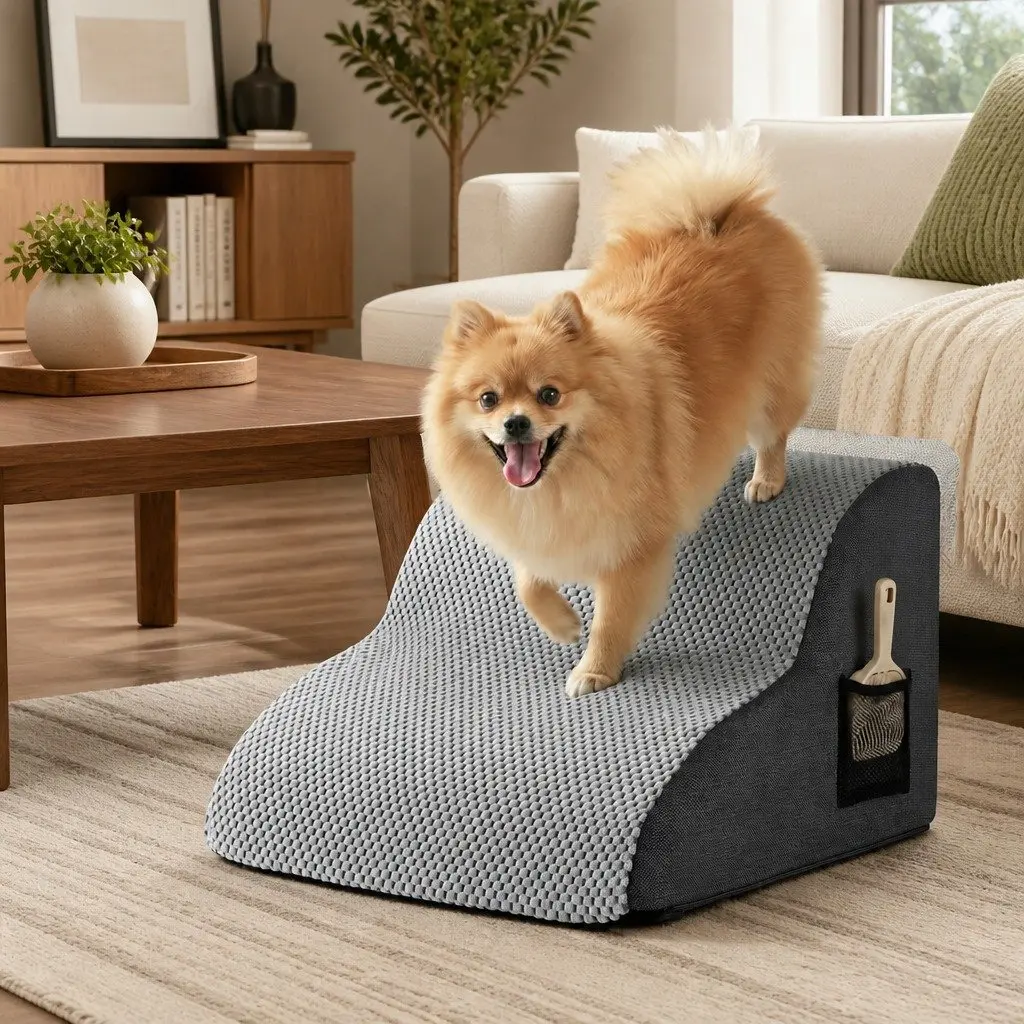 2-Step Dog Ramp Fits Perfectly at Home