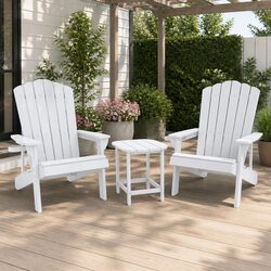 Practical Adirondack Chair Set for Your Patio and Garden