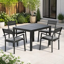Versatile 5-Piece Dining Set for Your Outdoor Needs