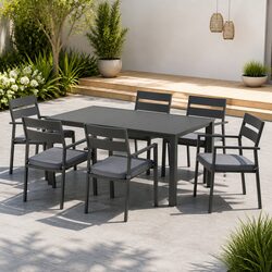 7 Piece Outdoor Dining Set for Backyard Gatherings