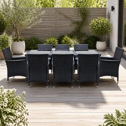Practical Outdoor Dining Set for Gatherings and Relaxation