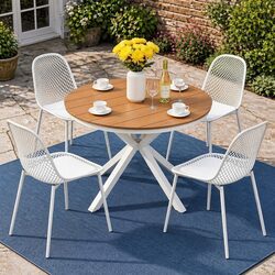 Practical 5 Piece Outdoor Dining Set for Your Home