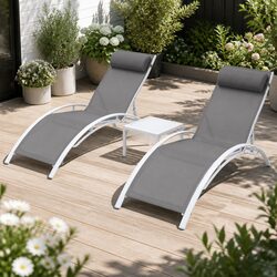 Versatile 3PC Outdoor Lounge Set for Various Uses