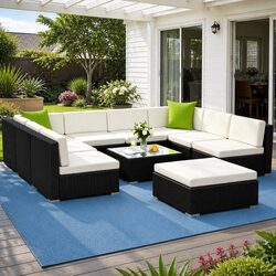 Practical 10-Piece Outdoor Lounge Set for Your Home