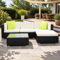 5-Piece Lounge Set for Comfortable Outdoor Living