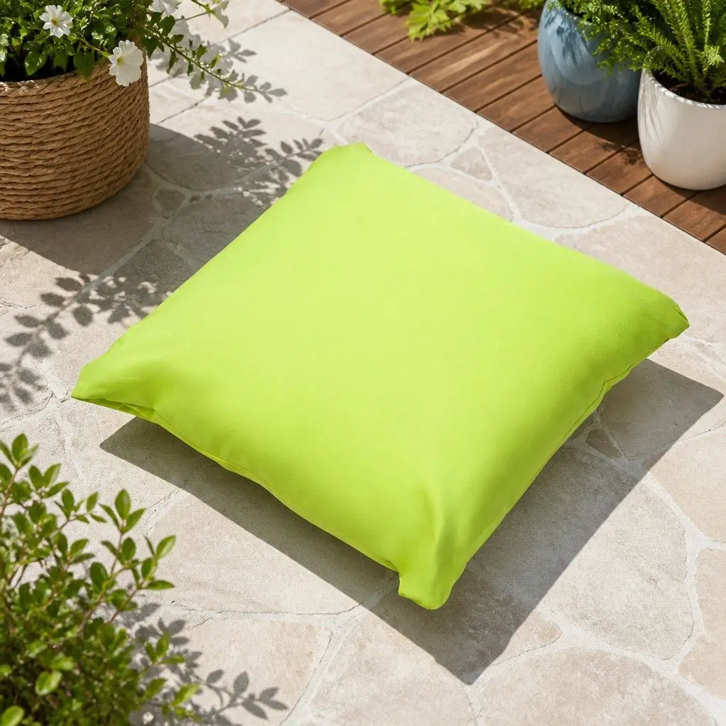 5 Piece Outdoor Sofa Set Wicker Lounge Couch Black Beige Lime Green