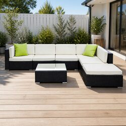 Practical 7-Piece Outdoor Sofa Set for Your Patio