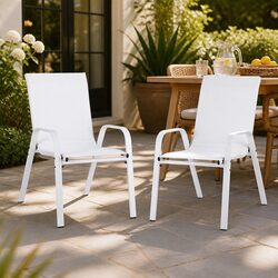 Versatile Stackable Chairs for Indoor and Outdoor Use