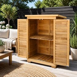 Practical Wooden Storage Cabinet for Home Use
