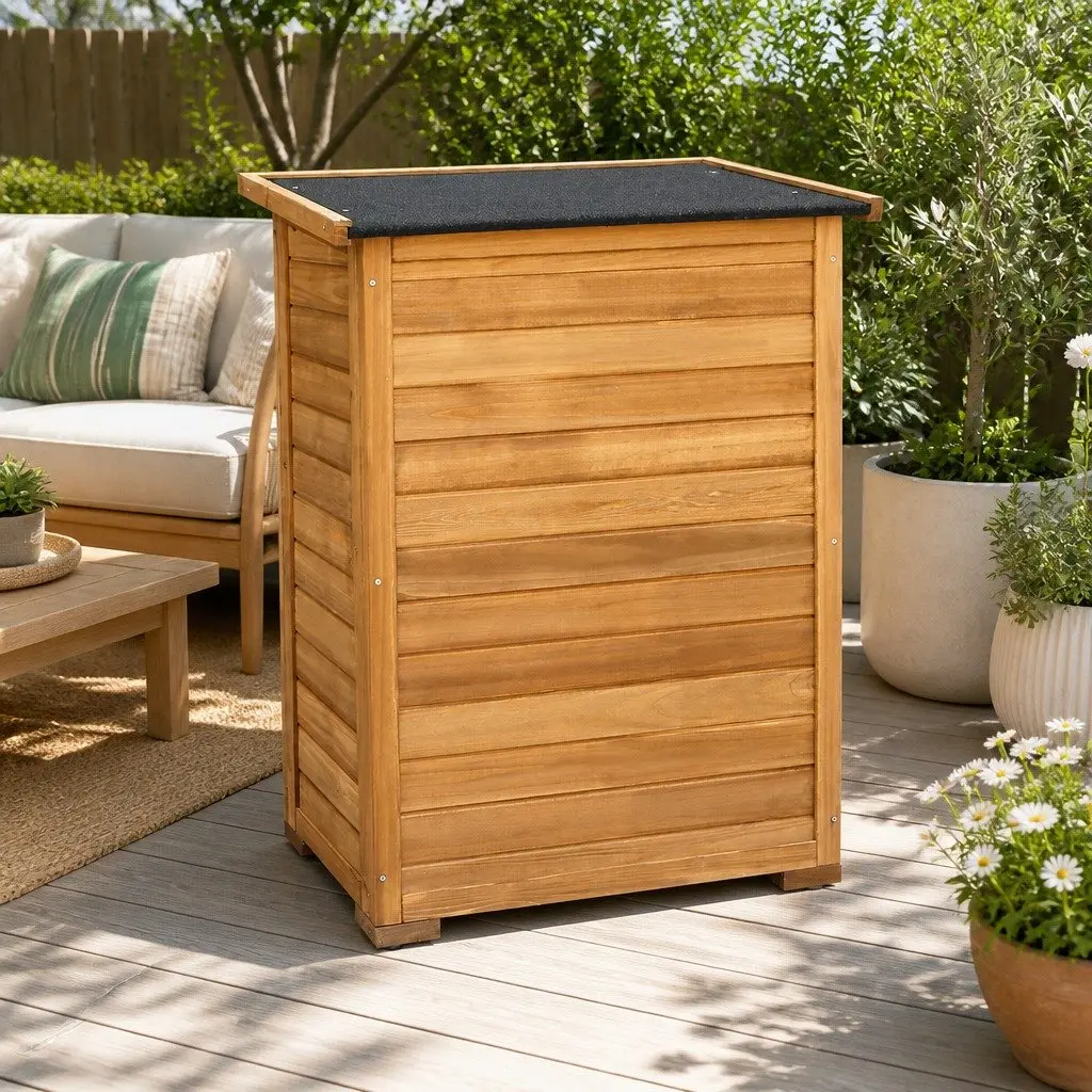 Wooden Storage Cabinet for Home Use