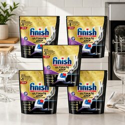 Ultimate Plus 155 Dishwasher Tablets All-in-1 Powerful Clean Short Cycle