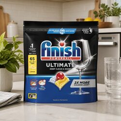 Ideal for Your Home: Lemon Dishwasher Tablets 65 Pack