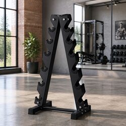 Practical 6 Tier Dumbbell Rack for Everyday Use