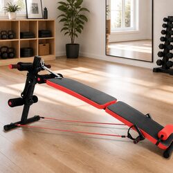 Foldable Weight Bench Sit Up Abdominal Exercise Home Gym Equipment Adjustable