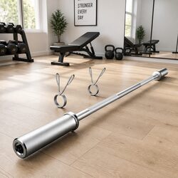 Practical Olympic Barbell for Home Strength Training