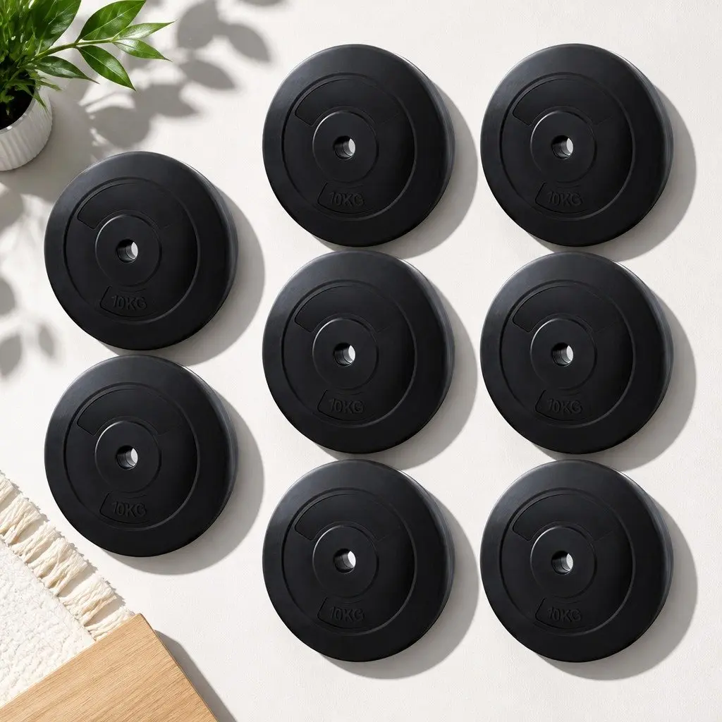 80kg Barbell Weight Plates for Effective Home Workouts