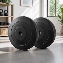 Practical 5kg Weight Plates for At-Home Workouts - 2 Pack