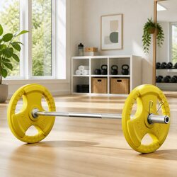 Practical Olympic Barbell 20KG Weight Plate Set for Home Use