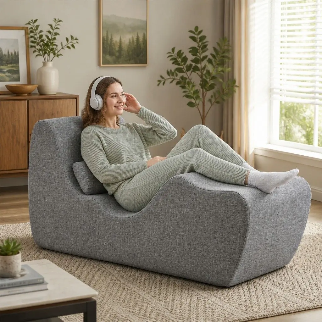 Chaise Lounge Chair for Gaming and Relaxation