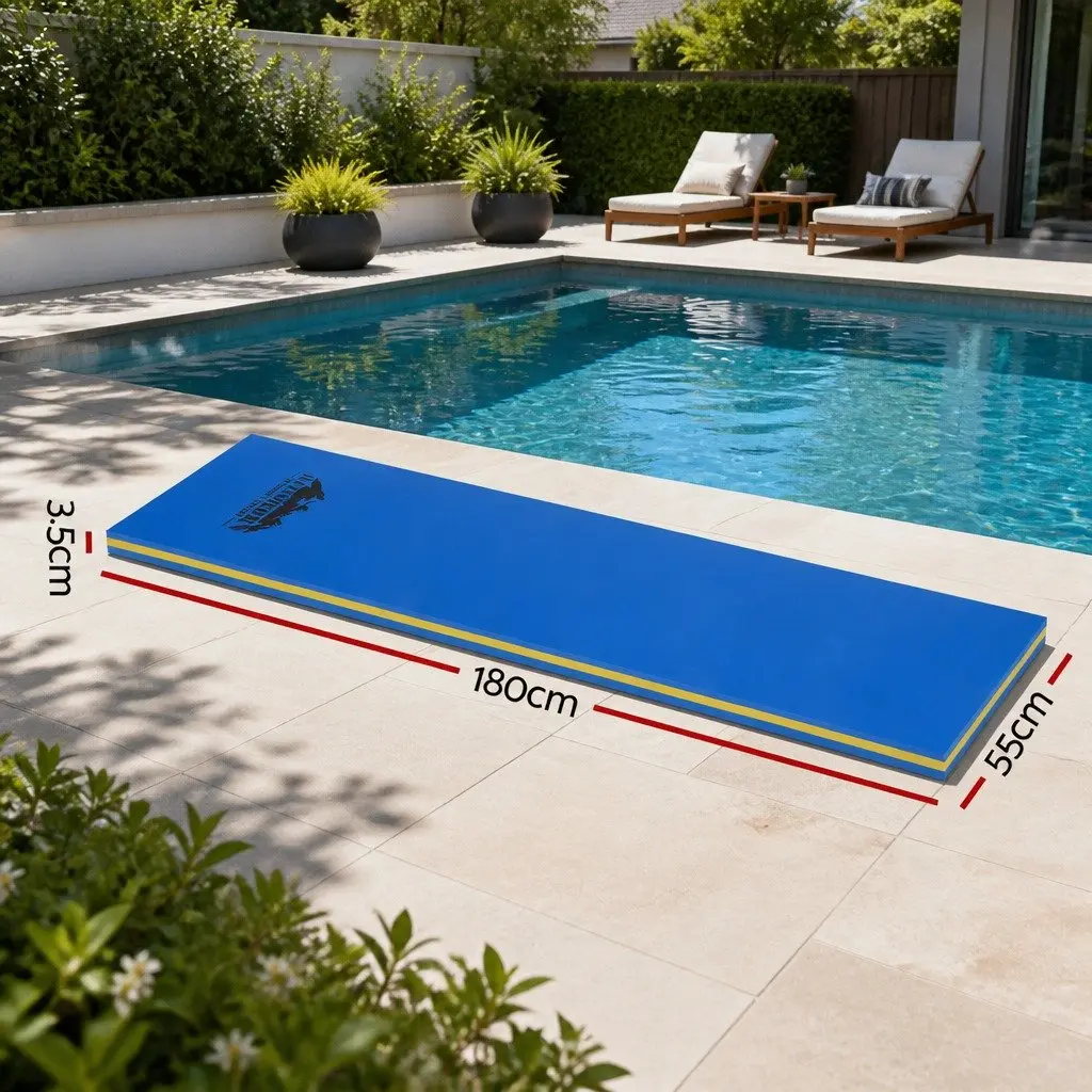 Floating Water Mat XPE Foam 55x180cm Durable Multicolour for Pool Beach Lake Activities