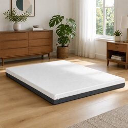 Memory Foam Mattress Double 15cm Cool Gel Egg Crate Soft Support Washable Cover