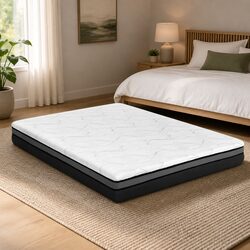 Memory Foam Mattress Queen Size Medium Firm Cool Gel 25cm Sleeping Bed