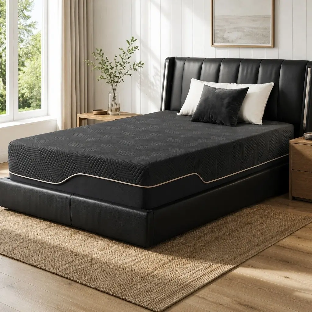 King Single Cooling Memory Foam Mattress 30cm Medium Firm Gel Comfort Pressure