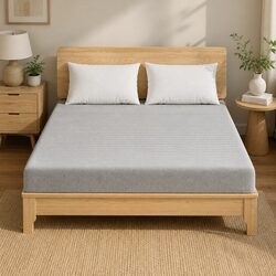 Queen Memory Foam Mattress 15cm Gel-Infused Medium-Firm Support Bamboo Cover