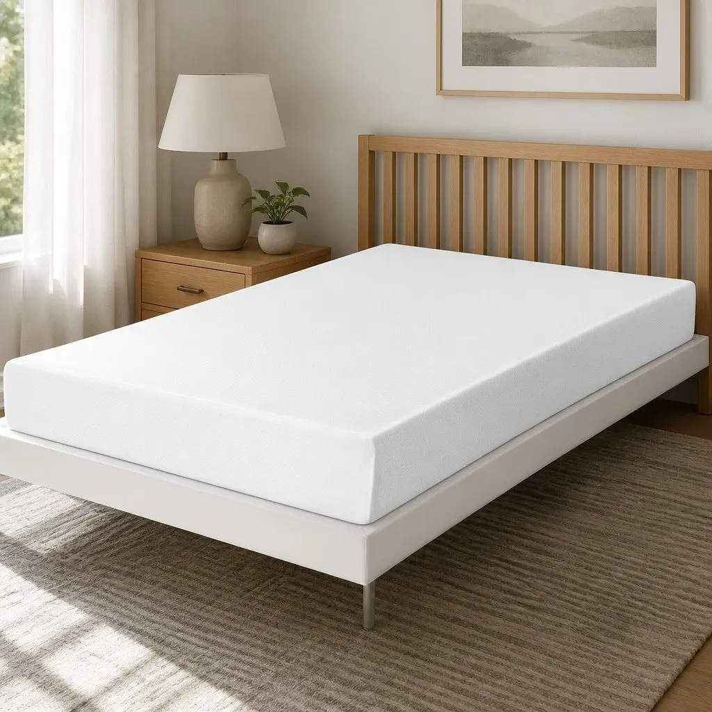 Single Memory Foam Mattress 20cm Non-Spring Medium-Firm Support Cooling Gel
