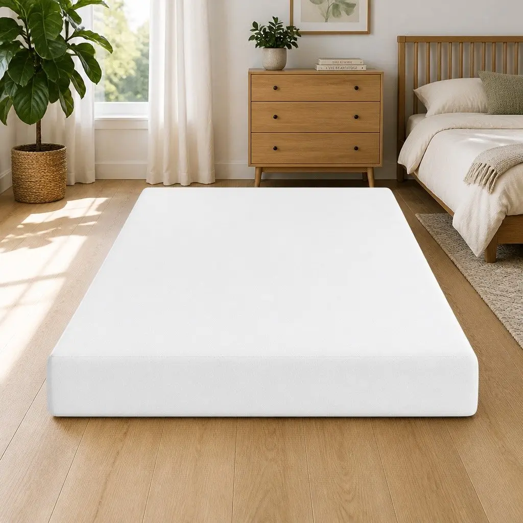 Single Memory Foam Mattress 20cm Non-Spring Medium-Firm Support Cooling Gel