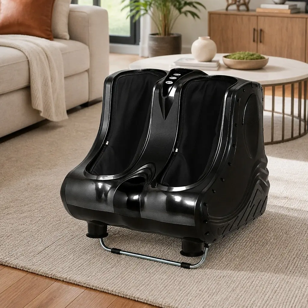 Foot Massager Electric Shiatsu Kneading Ankle Calf Leg Roller Massage Chair