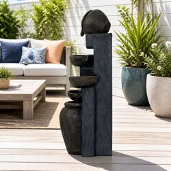 Practical Solar Fountain for Home and Garden Use