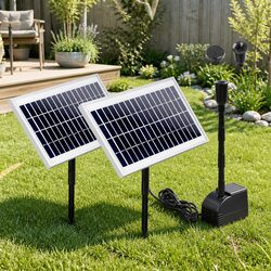 Ideal Solar Fountain Kit for Home and Garden Use