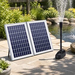 Versatile Solar Fountain Pump for Garden Use