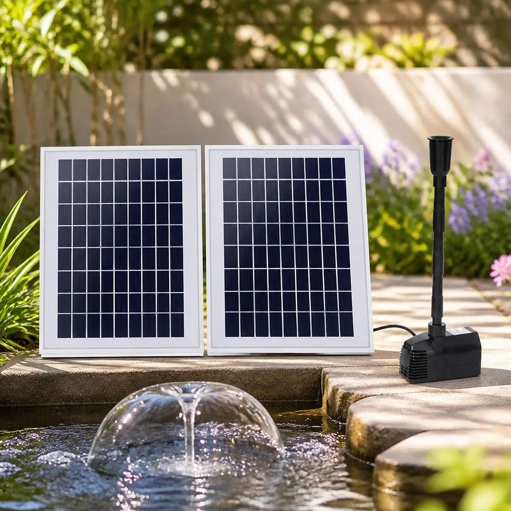 Solar Fountain Pump for Garden Use