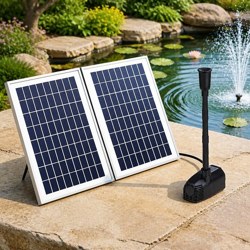 Solar Fountain Pump for Garden Use