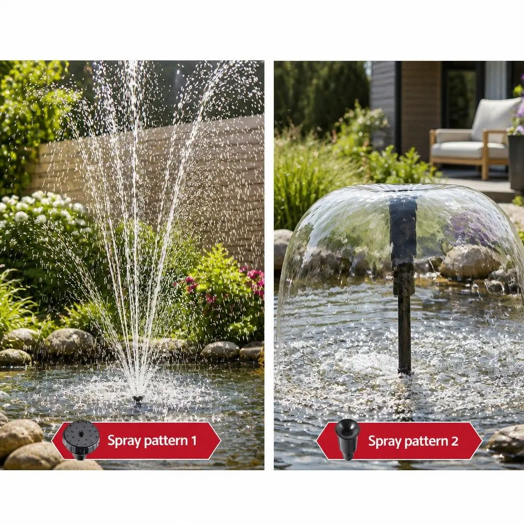 Solar Pond Pump for Garden and Pond Use 6.6FT