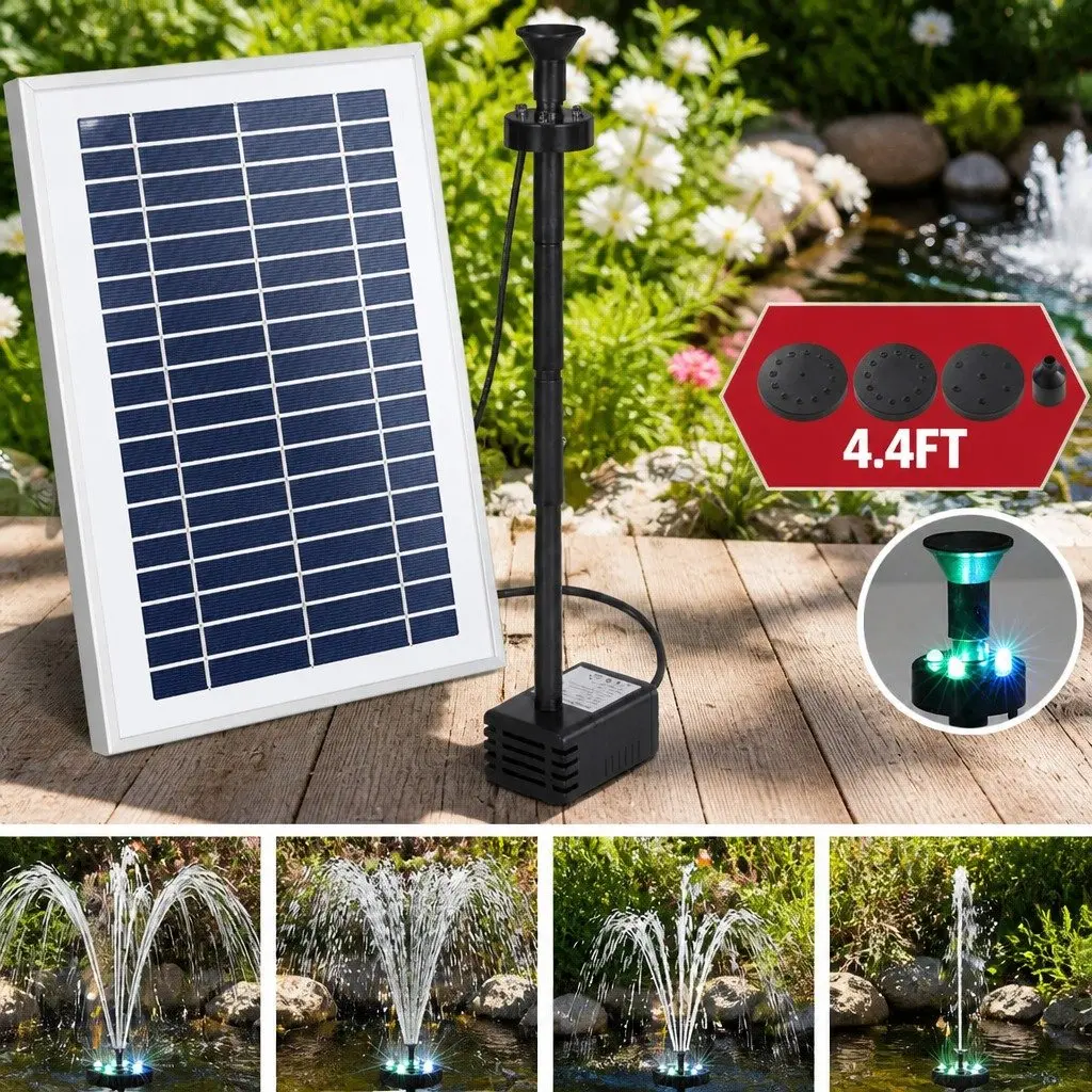Solar Fountain Pump for Home and Garden Use