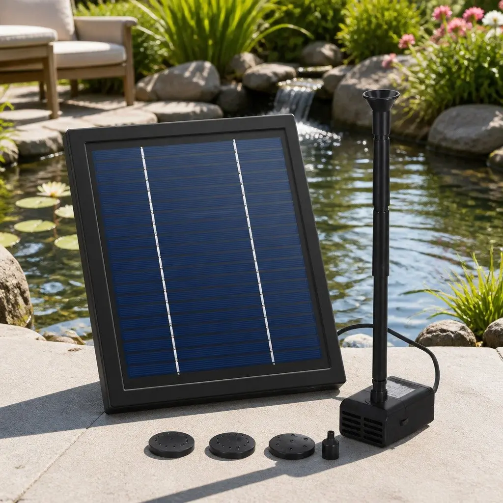 Solar Water Fountain Pump for Home Use