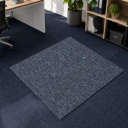 Practical Blue Carpet Tiles for High-Traffic Areas