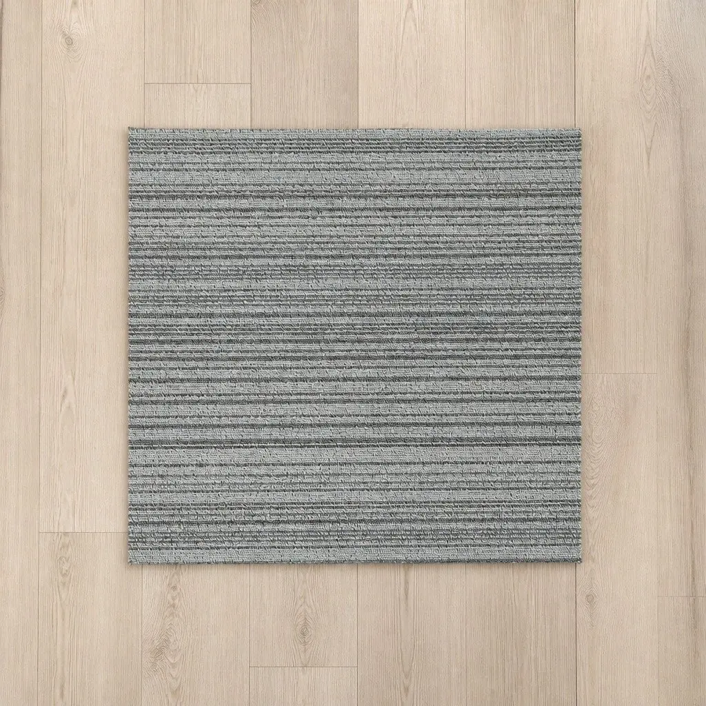 Carpet Tiles Commercial Grade 50x50cm 20 Tiles Black Blue Grey