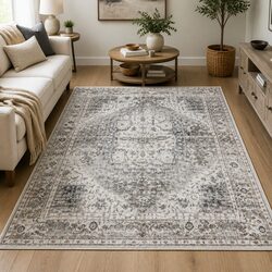Large Floor Area Rug 160x120cm Rectangle Mat Lounge Living Room Bedroom