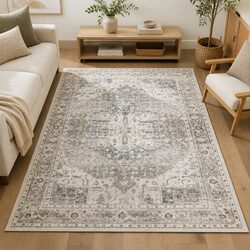 Versatile Large Area Rug for Various Home Spaces