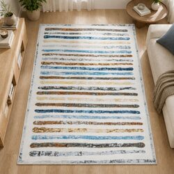 Practical Short Pile Rug for Living Spaces 160x120cm