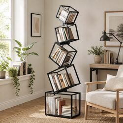 5-Tier Bookshelf for Any Room in Your Home
