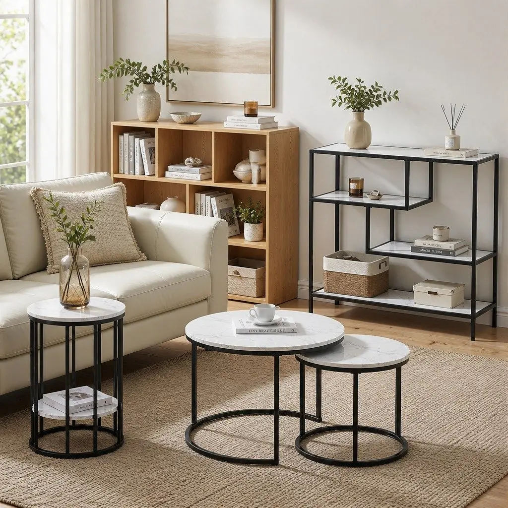 Console Table for Compact Living Areas