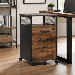 Practical Filing Cabinet with 2 Drawers for Everyday Use